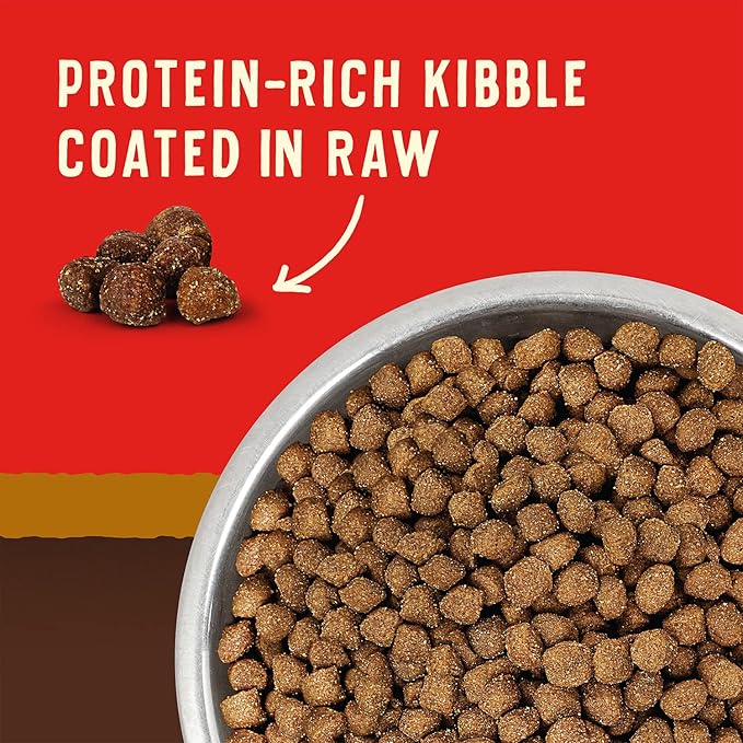 Stella & Chewy's Wild Red Dry Dog Food Raw Coated High Protein Grain & Legume Free Puppy Prairie Recipe, 3.5 lb. Bag