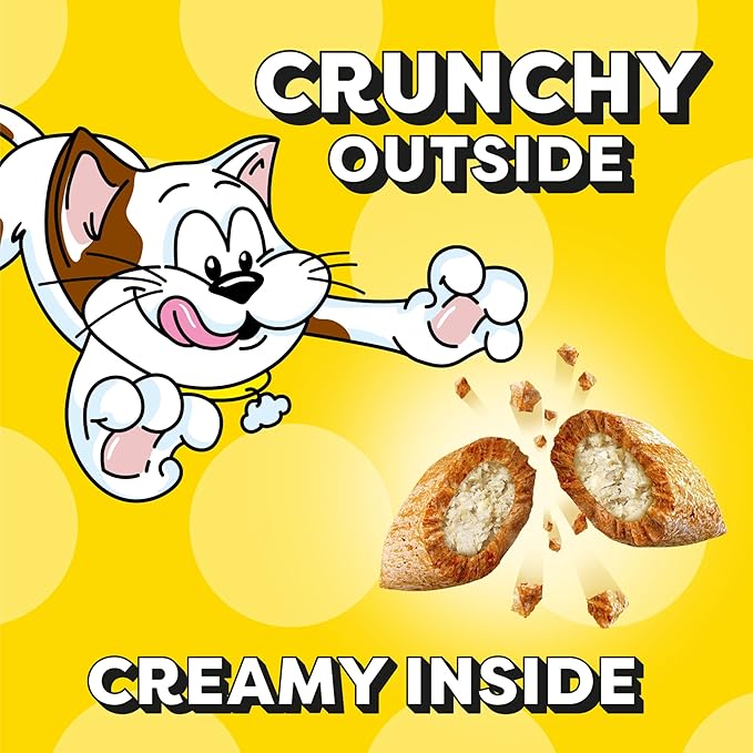 Temptations Cat Treats MixUps Backyard Cookout Flavor Crunchy, Soft Cat Treats, 6.3 oz. Pouch (Pack of 10)