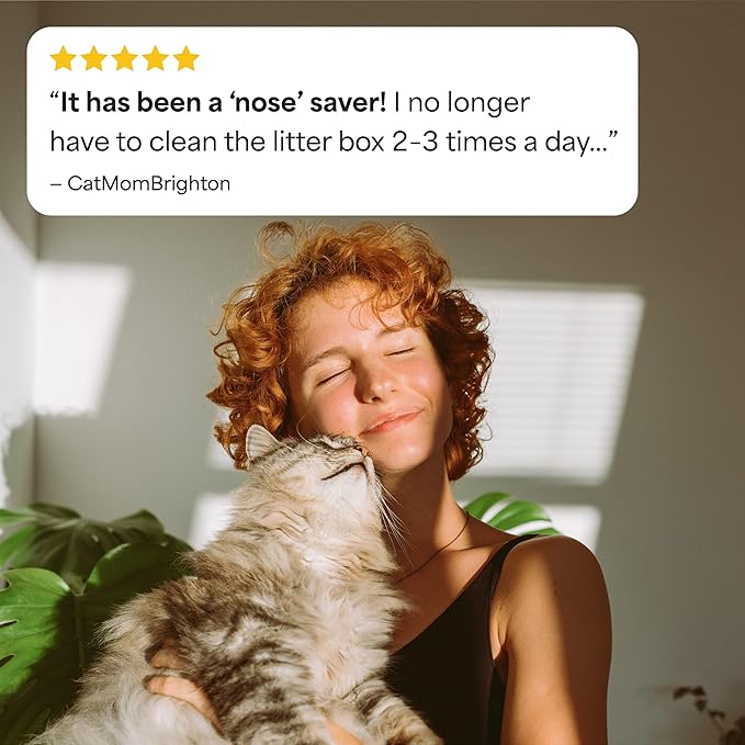 Fresh Step Advanced Simply Unscented Multi Cat Clumping Cat Litter, Low Dust, Odor Control with Activated Charcoal Tech, Compatible in Automatic Litter Boxes, 18.5 lb.