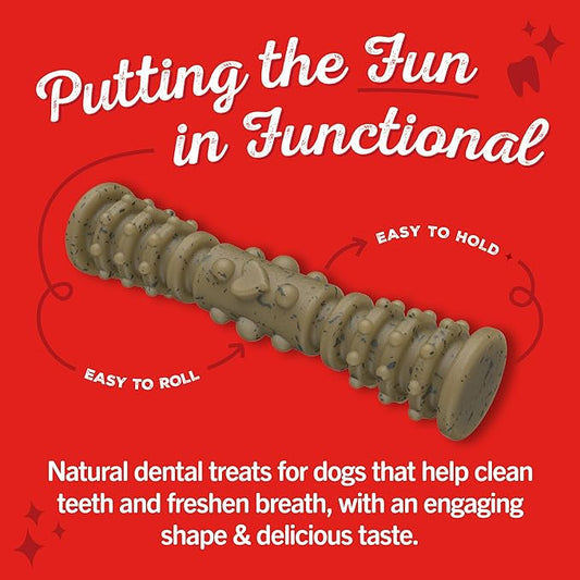 Stella & Chewy's Dental Delights with Freeze-Dried Chicken - Large Dental Treats for Dogs, 5.5 Ounce Bag