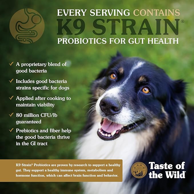 Taste of the Wild Pacific Stream Grain-Free Dry Puppy Food with Smoke-Flavored Salmon 28lb