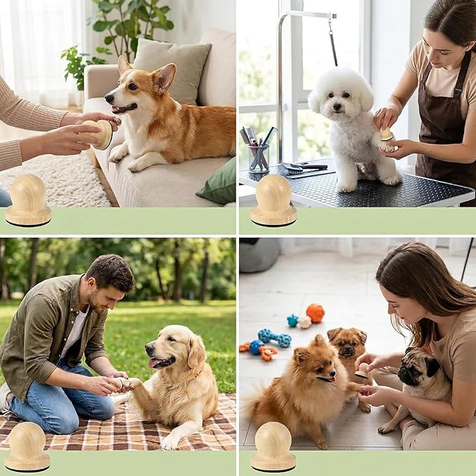 7 Pcs Dog Nail File,Dog Nail File Board,with 6 Pcs Replaceable Sandpape,for Dogs and Cats Grooming Tool