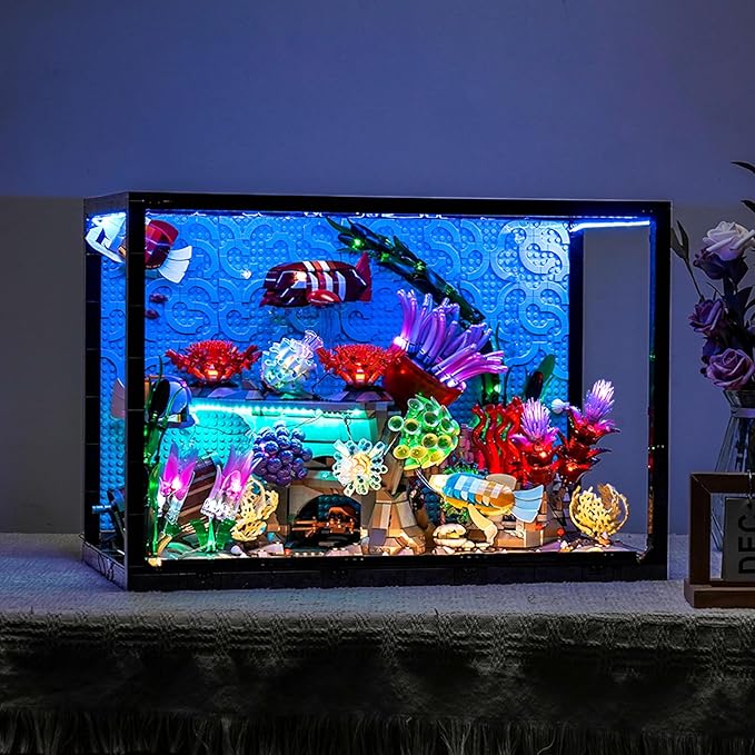 LED Lighting Compatible with LEGO 10366 Tropical Aquarium - JUST Lights,Light Kit Compatible with LEGO 10366 - NOT Included The Model