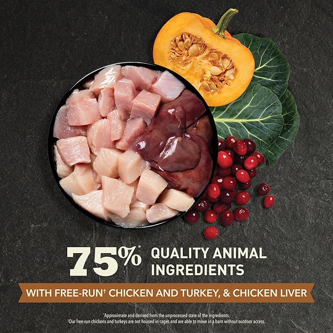 ACANA Grain-free Dry Cat Food Meadowlands Chicken Turkey Fish and Cage-Free Eggs 4lb Bag
