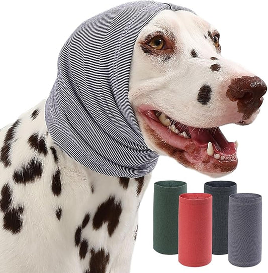 Dog Ear Muffs Warp Anxiety Relief/Noise Protection - Grooming - Thunder - Fireworks