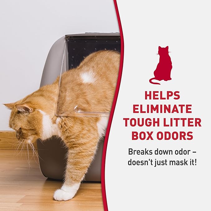 Nature's Miracle Litter Box Deodorizer, 20 Ounces, Litter Deodorizing Powder, Cat Odor Control Formula