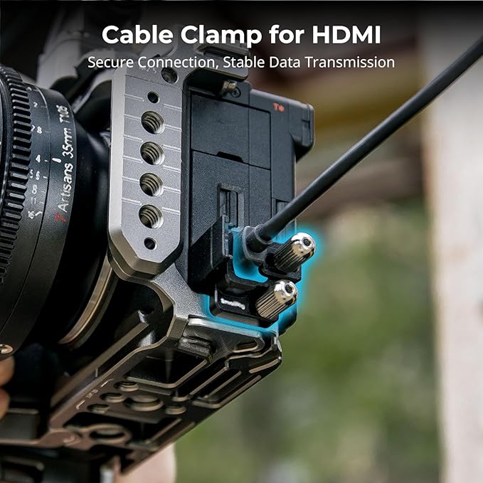 SmallRig Hawklock Quick Release Cage Kit for Sony Alpha 6700, with Multiple Mounting Interfaces and Built-in Quick Release Plate for Arca-Swiss Plate and NATO Rail, with Cable Clamp for HDMI - 5060