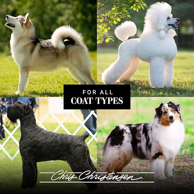 Chris Christensen Spectrum One Dog Shampoo, Coarse and Rough Coat, Groom Like a Professional, Repairs and Protects, Maintains Inner Cortex Hydration, Made in The USA, 1 Gal