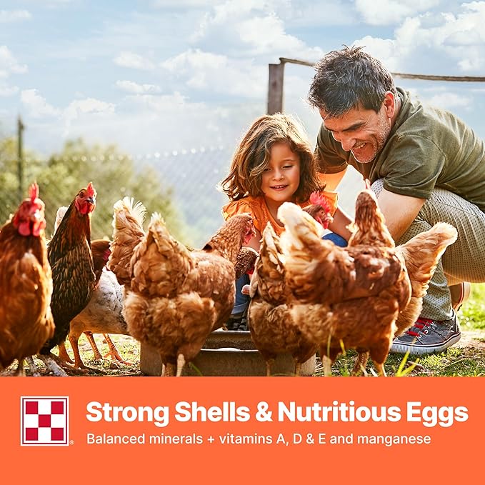 Purina® Farm to Flock™ 18% Layer Hen Food, 25 Pound Bag