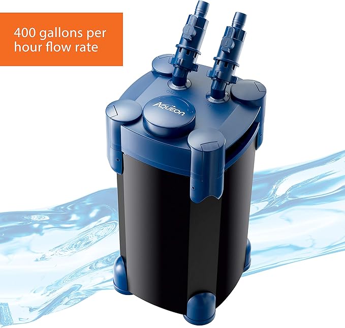 Aqueon QuietFlow Canister Aquarium Filter 100-150 Gallons
