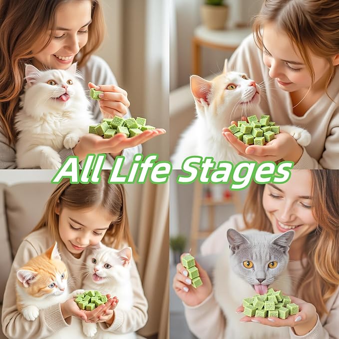 Cats Grass Treats 60g/2.12oz Catnip Toy Fish Oil Freeze Dried Chicken Cat Food Hairball Removal Kitten Chew Snack Cleaning Teeth Kitty Dental Care Indoor Kitten Edible Grass Stick Lickable