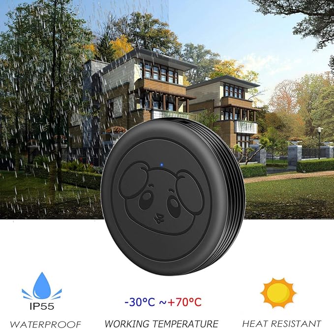 Dog Door Bell, Wireless Doggie Doorbells for Potty Training, Door Bell for Dogs to Go Outside, Dog Bells with 1 Receiver and 2 Waterproof Transmitters