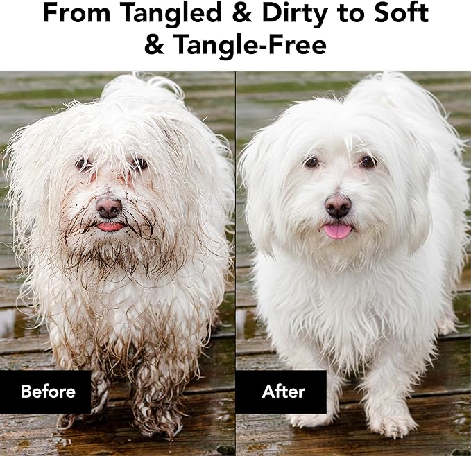 Pride and Groom The Non Shedder | Dog Grooming Shampoo For Doodles and Dogs that Do Not Shed | Tearless All Natural Body Wash with Essential Oils & Coat-Specific Ingredients that Enhance Shine – 128oz