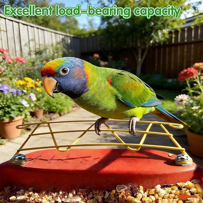 Perch Extender for Bird, Feeder Accessories, Replacement Parts for Bird Metal Material Stable Accessories Not Easily Damaged Easy to Install