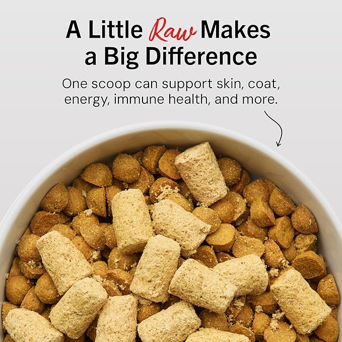 Stella & Chewy's Freeze-Dried Raw Salmon & Cod Meal Mixers- Dog Food Topper and Mixer - Made with 95% Wild-Caught Salmon & Cod, Organs & Bone - Perfect for Picky Eaters - Grain-Free - 3.5 oz