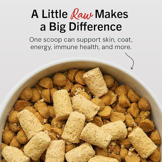Stella & Chewy's Freeze-Dried Raw Salmon & Cod Meal Mixers- Dog Food Topper and Mixer - Made with 95% Wild-Caught Salmon & Cod, Organs & Bone - Perfect for Picky Eaters - Grain-Free - 3.5 oz
