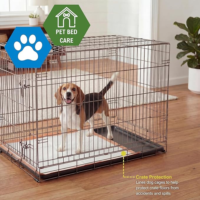 MED PRIDE Dog Training Pads with Attractant, 5 Count Travel Pack Puppy Pee Pads, 22 x 24 Inch Disposable Portable Potty Pads, Leakproof Waterproof Pet Pads for On-The-Go Use