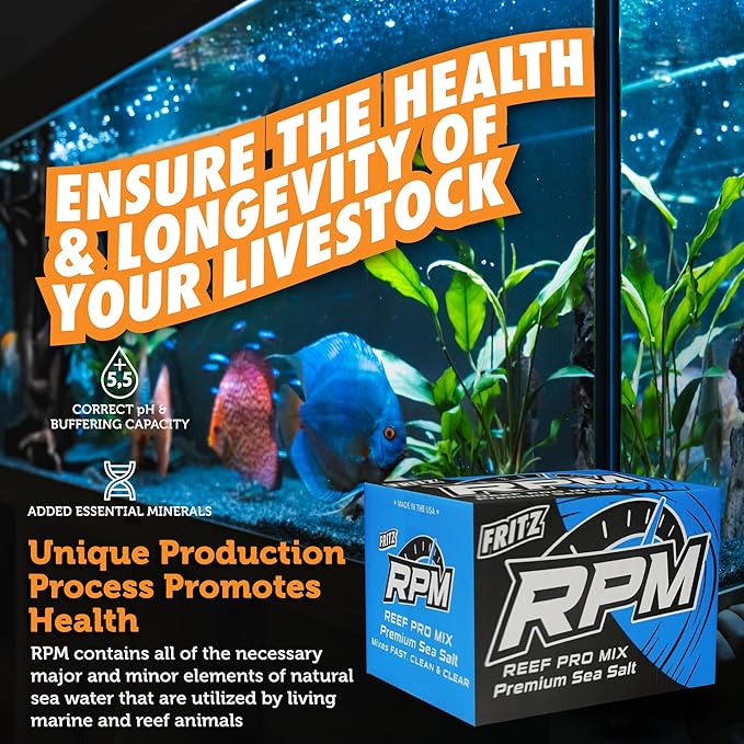 Fritz Aquatics 80243 Reef Pro Mix Complete Marine Salt, 200 Gallon