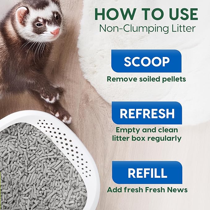 Fresh News Recycled Paper Small Animal Litter Bedding, 10 Liters, Packaging May Vary