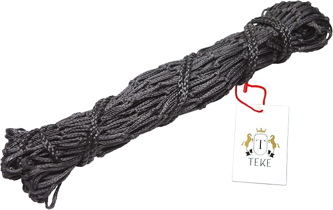 T TEKE Classic Slow hay Feeder hay nets, 40" Length with 2" Holes, Horse Supplies hay Bags for Horses, Goat Feed