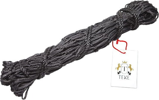 T TEKE Classic Slow hay Feeder hay nets, 40" Length with 2" Holes, Horse Supplies hay Bags for Horses, Goat Feed