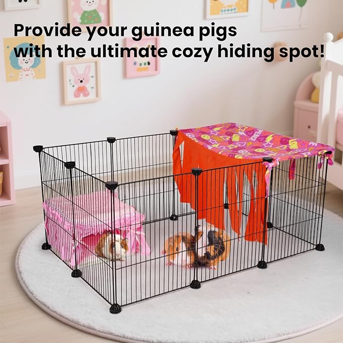 NAPLORD Guinea Pig Bed & Guinea Pig Hideout: C&C Cage Cozy Hideaway-Guinea Pig Toy
