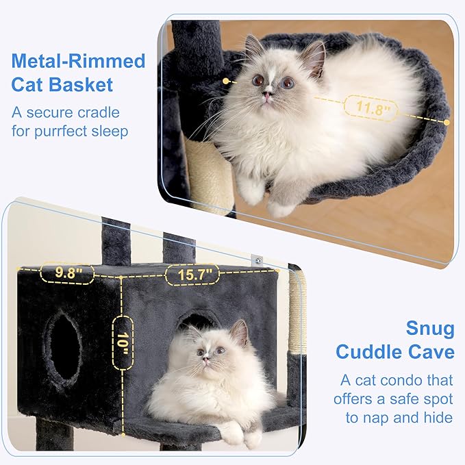 Heybly Cat Tree， HCT202SG