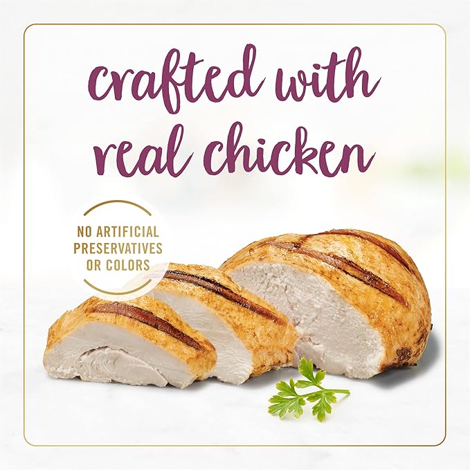 Fancy Feast Purina Grilled Wet Cat Food Chicken Feast in Wet Cat Food Gravy - 3 oz. Cans (Pack of 48)