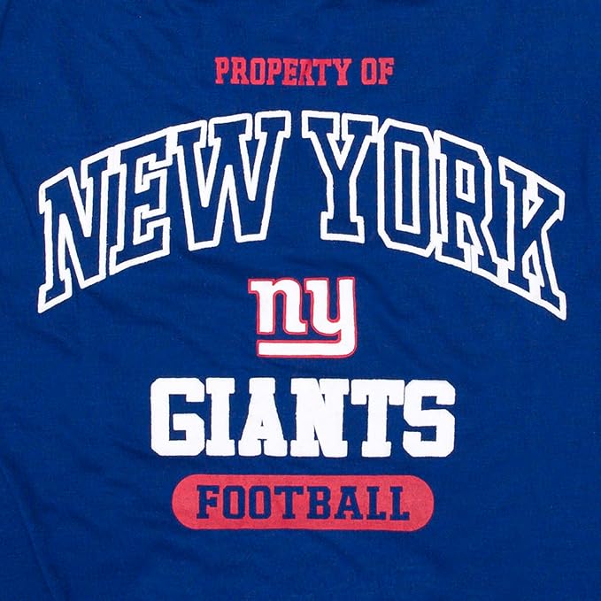 NFL New York Giants Dog T-Shirt for Pets, Size X-Large. Officially Licensed Pet Shirt with Team Logo, Soft Stretchable Comfort Fit Apparel for Dogs & Cats