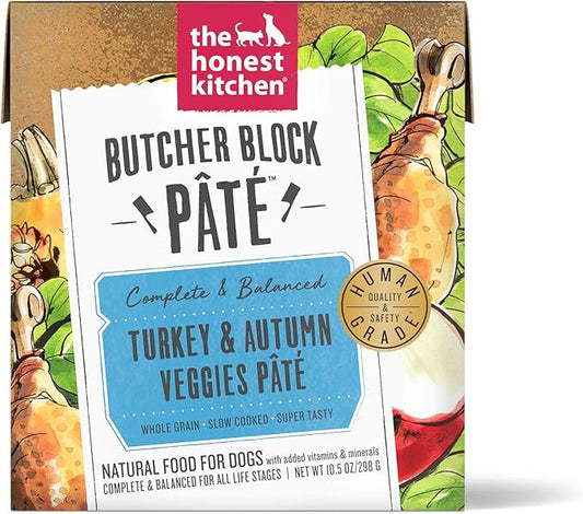 The Honest Kitchen Human Grade Wet Dog Food - Turkey & Autumn Veggies