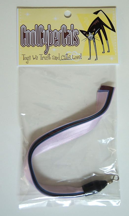 Ribbon, Leather and Fur Attachment Cat Toys - Fit Wildcat and Popular Bird and Catcher Type Wands/Poles (Ribbons)