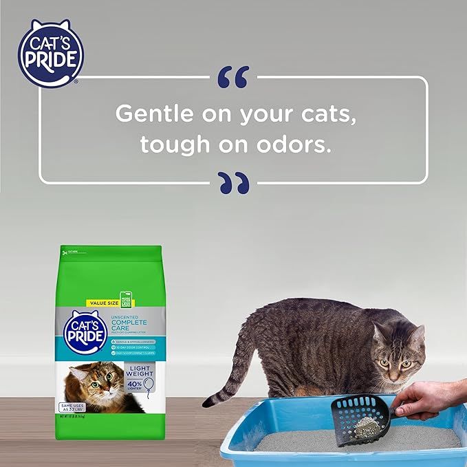 Cat's Pride Complete Care - Unscented 18lb Bag
