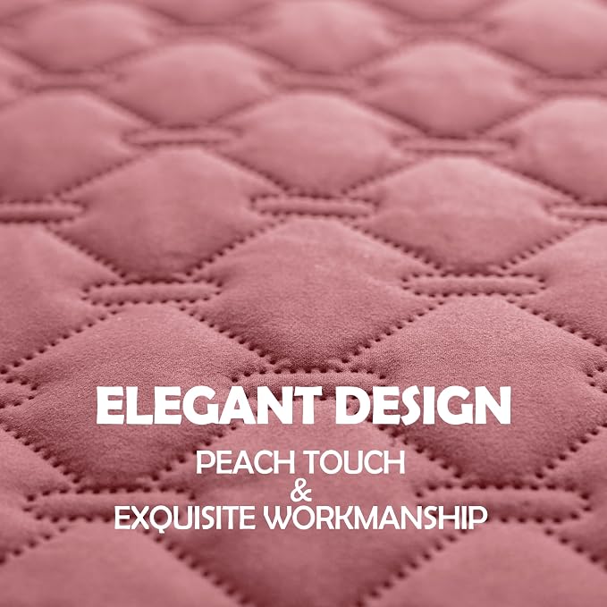gogobunny 3X Stronger Waterproof Pet Blanket, Scratch Proof Furniture Protector for Dogs Cats, Reversible Cover 30x80 Inch, Dark Pink/Light Pink