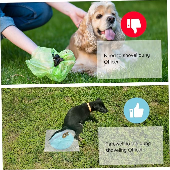 Toyvian 100Pcs Disposable Rabbit Cage Cleaning Pads Leak Pet Cage Accessory Bottom Film for Animals and Pet Care and Maintenance