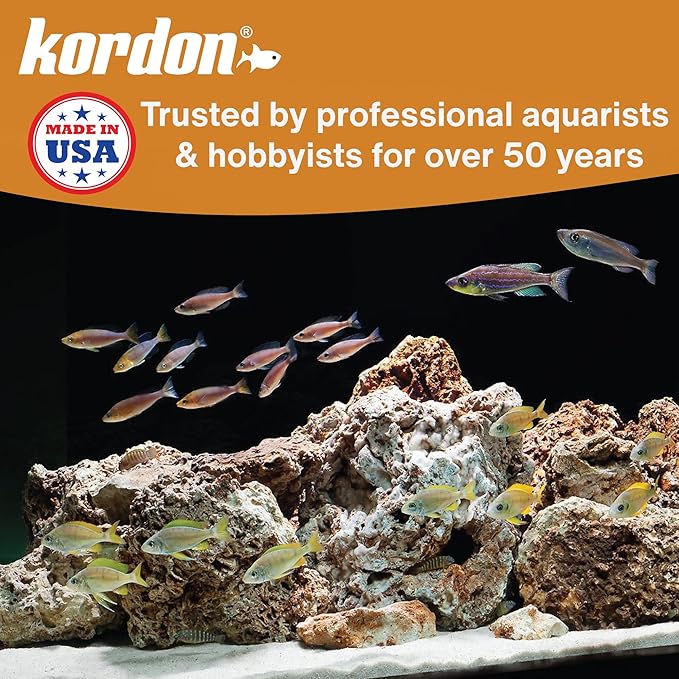 KORDON #33444 AmQuel Plus for Aquarium, 4-Ounce