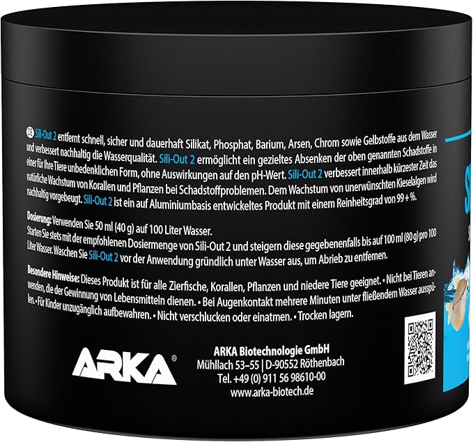MICROBE-LIFT® - Sili-Out 2 | Silicate absorber for every saltwater & freshwater aquarium | fast & effective | removes silicate, phosphate, barium, arsenic, chromium & yellow substances | content: 360g