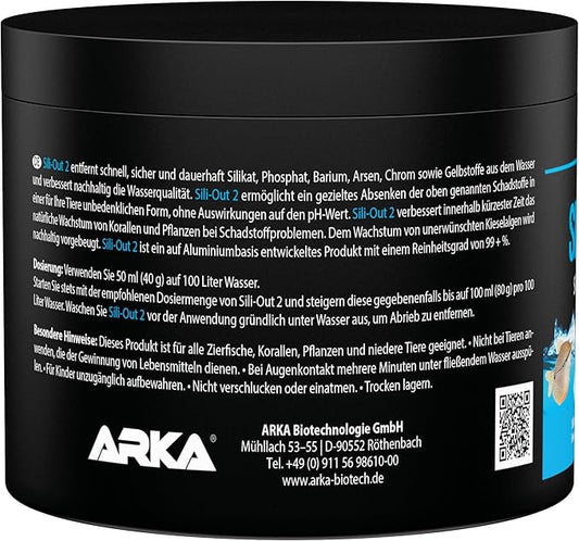 MICROBE-LIFT® - Sili-Out 2 | Silicate absorber for every saltwater & freshwater aquarium | fast & effective | removes silicate, phosphate, barium, arsenic, chromium & yellow substances | content: 360g