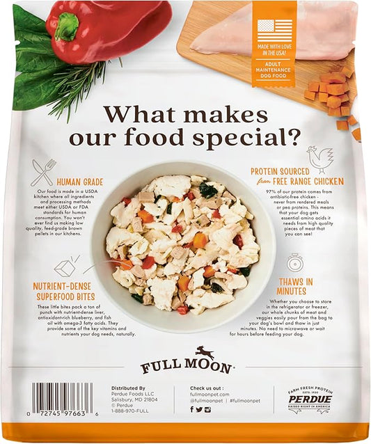 Full Moon® NAE Freshly Crafted Free Range Chicken Dog Food 64 OZ (Pack of 3)