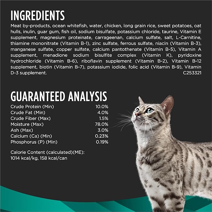 Purina Pro Plan Veterinary Diets EN Gastroenteric Naturals Feline Formula Wet Cat Food - (Pack of 24) 5.5 oz. Cans