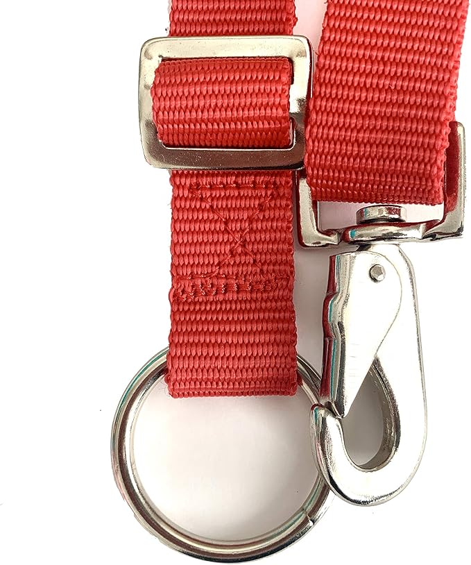 Majestic Ally Pack of 2 Horse Water Bucket Strap Hangers - Adjustable 18” to 30” length – for Indoor or Outdoor Use