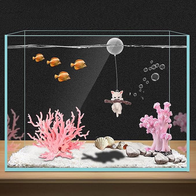Floating Figurines Landscape For Fish Aquarium Decor Miniature Landscape Beautifying Tools