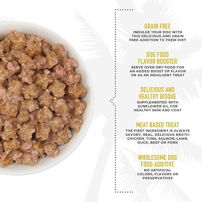 Tiki Dog Born Carnivore Dog - Dog Treats - Bisque - Variety Pack - 1.5 oz Pouch (Box of 12)