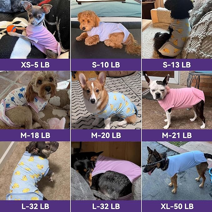 cyeollo Dog Recovery Suit Female, Breathable Surgery Suit for Dogs Female After Spayed, Soft Surgical Body Suit Dog Onesie, E-Collar & Cone Alternative, Anti-Licking Wound Surgery Clothes, Leopard S