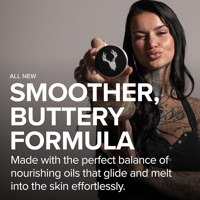 Mad Rabbit Tangerine & Vanilla Balm Salve - Tattoo Balm & Aftercare Cream, Color Enhancement that Revives Old Tattoos, Hydrates New Tattoos