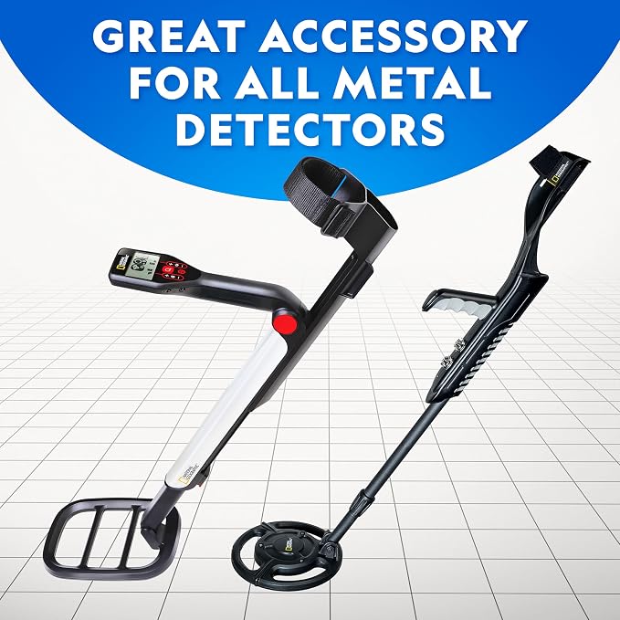 NATIONAL GEOGRAPHIC Metal Detector Accessories – Includes Sand Scoop for Metal Detecting and Metal Detector Shovel, Use as Sand Sifter for the Beach, Metal Detecting Accessories