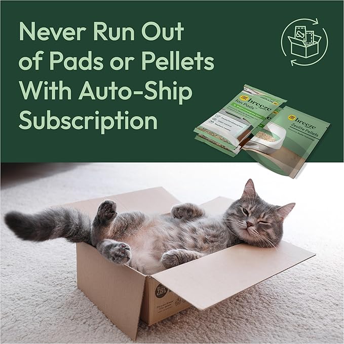 Purina Tidy Cats Scented Litter Pellets, Breeze Enhanced Refill Litter Pellets in Recyclable Box - (6) 3.5 lb. Bags
