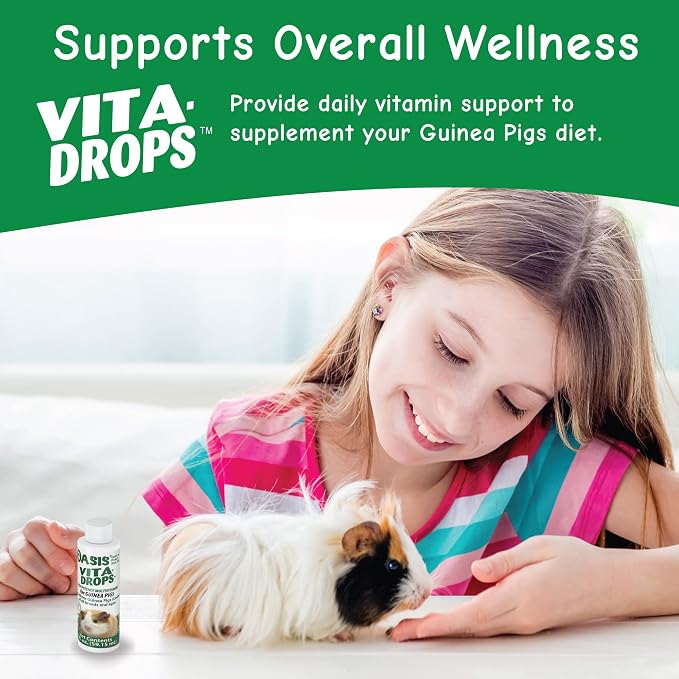 Oasis # 80061 Guinea Pig Vita Drop, 2-Ounce (Pack of 2)