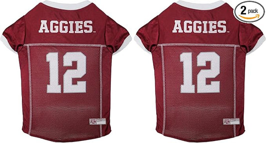 NCAA College Tennessee Volunteers Mesh Jersey for Dogs & Cats, Large. Licensed Big Dog Jersey with Your Favorite Football/Basketball College Team (Pack of 2)