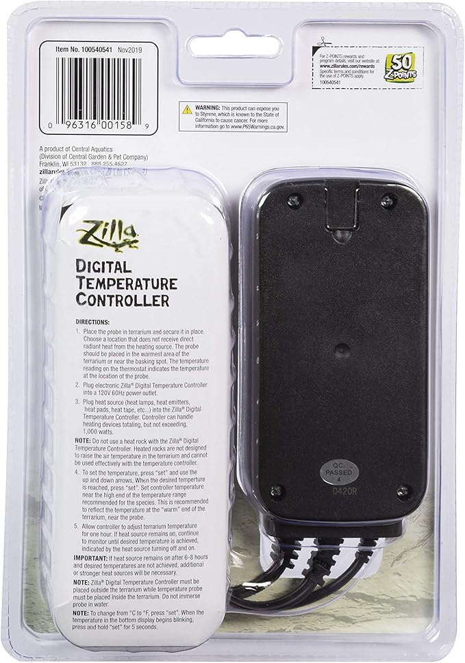 Zilla Digital Temperature Controller
