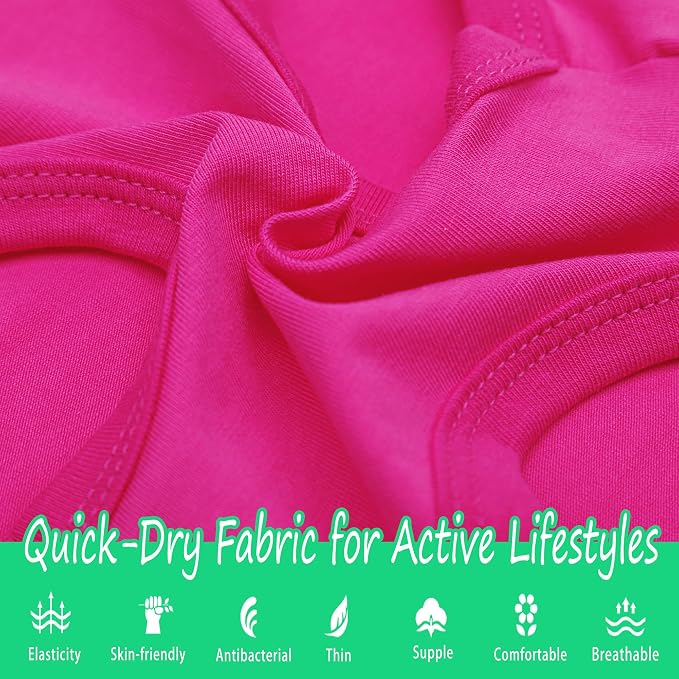 Paiaite Dog Clothes Fashionable Sleeveless Pet Vest: 'Little Miss Sassy' Printed Cotton Dog Shirt, Ideal for Small, Medium, and Large Breeds, Ensuring Comfort and Breathability Pink XL